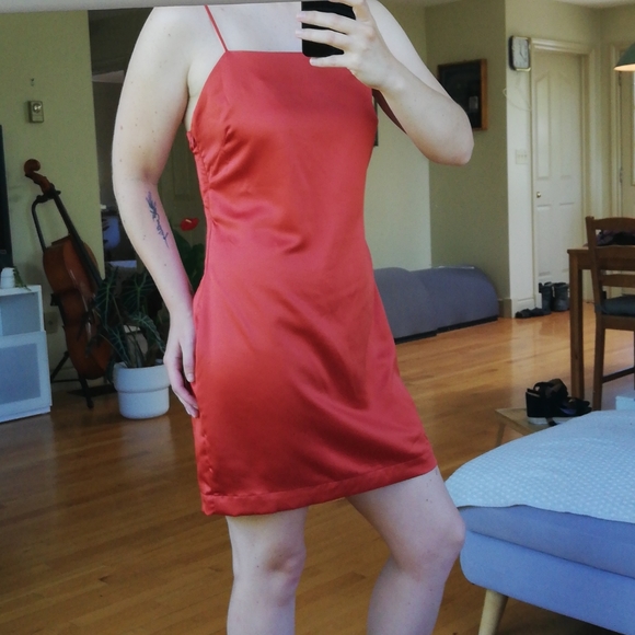 Satin Dress - Picture 5 of 8